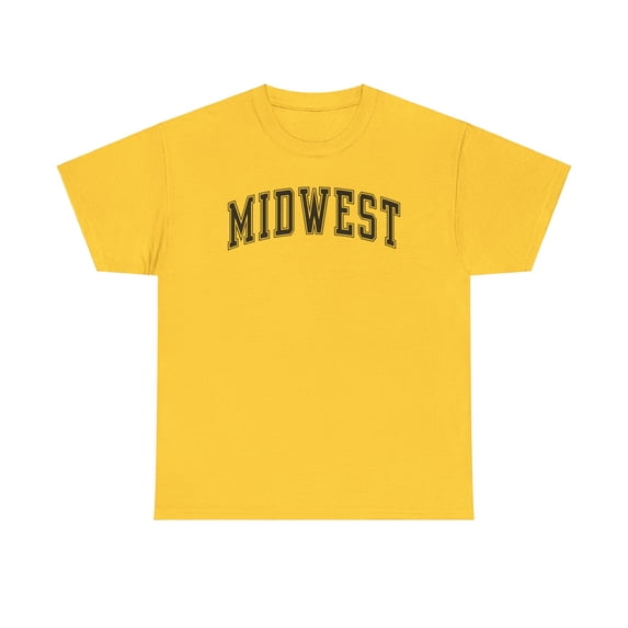 Midwest Midwestern Shirt Gifts Tshirt Crew Neck Short Sleeve
