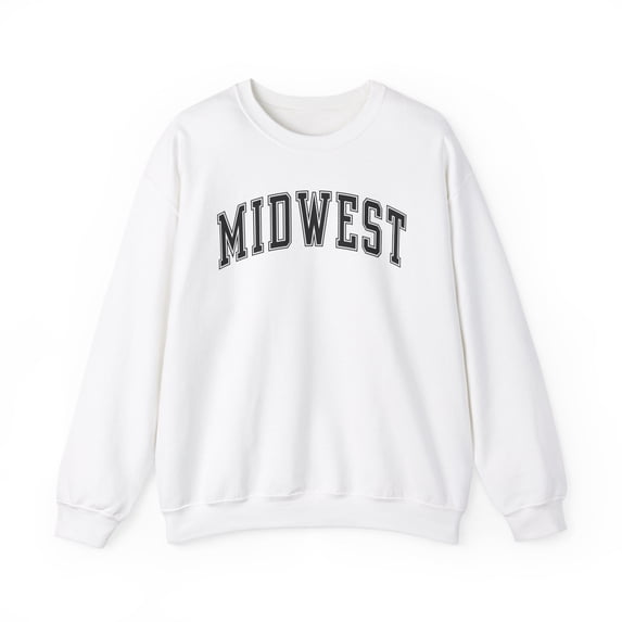 Midwest Midwestern Sweatshirt Gifts Crew Neck Shirt Long Sleeve Unisex