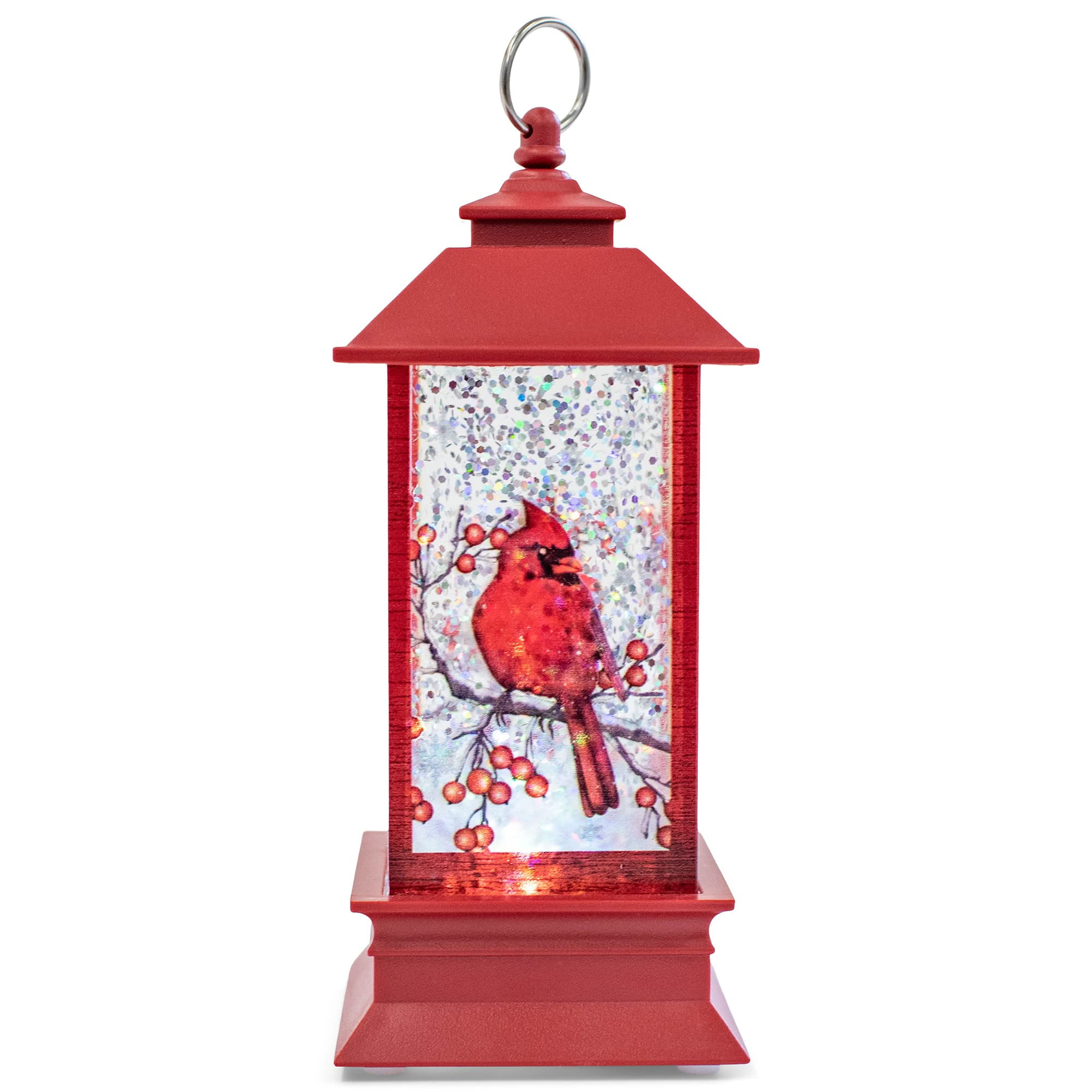 Midwest Mini Cardinal Shimmer Lantern (127882) - Walmart.com