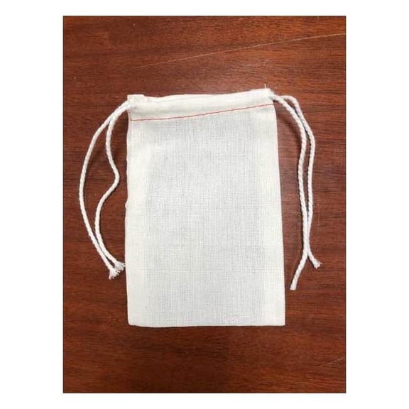 Midwest Pacific Dbl Drawstring Parts Bag,4x2-3/4in,PK100 MP-24CB1