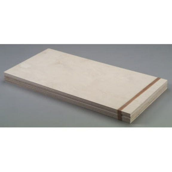 Midwest Products Birch Plywood - 1/4'' x 12'' x 24''