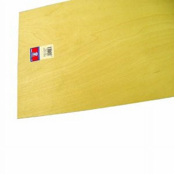 Midwest Products 5483 Aircraft Grade Birch Plywood Sheet, 12 x 48