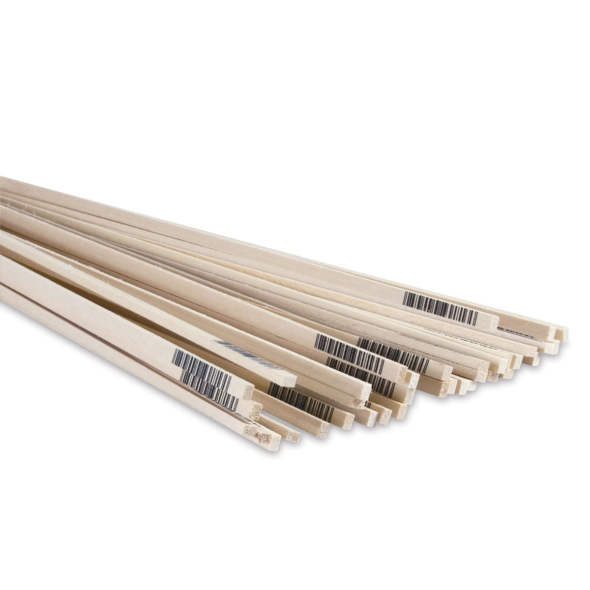 Midwest Products Basswood Strips - 36 Pieces, 1/8'' x 3/16'' x 24''