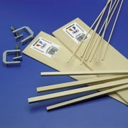 Midwest Products Co. Basswood Strips 1/8x1/2x24 15 MID4049 Wood Building Supplies