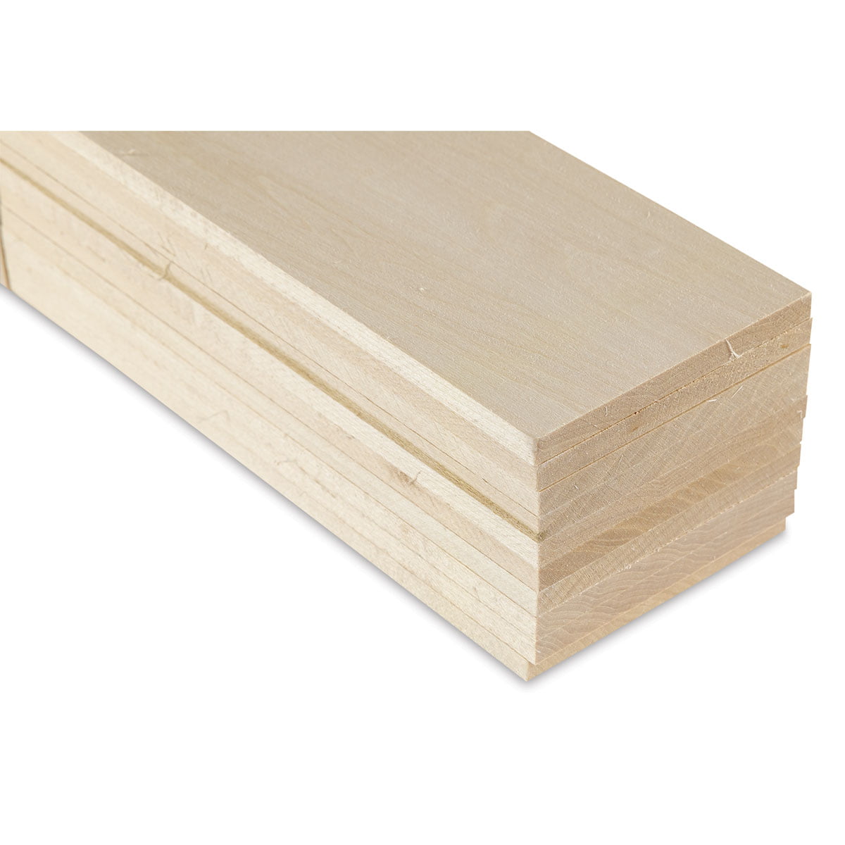 50packs 4 X 4 Inch Unfinished Balsawood Sheets, 1/16 Inch Thin Wood Sheets Craft  Wood Board Plywood