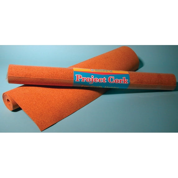 Midwest Project Cork Roll, 1/16" x 24" x 48", Natural
