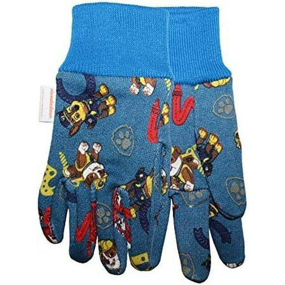 Midwest Quality Glove Nickelodeon Youth Cotton Blue Gloves