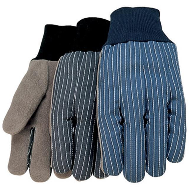 Midwest Quality Gloves 7716-L Mens Leather Palm Glove - Large