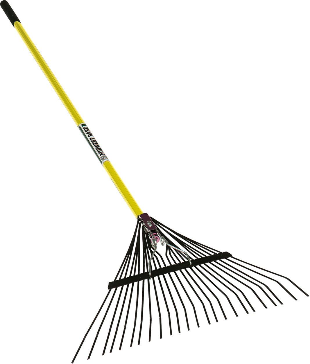 Midwest Rake 40948 LF40 Spring Brace Rake With 54" Yellow Fiberglass