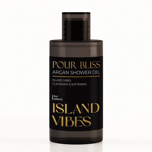 Midwest Sea Salt Company Island Vibes Cleansing Argan Shower Oil - 9oz