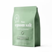 Midwest Sea Salt Company Pure Epsom Salt Soaking Solution - Relax & Unwind - 3lbs