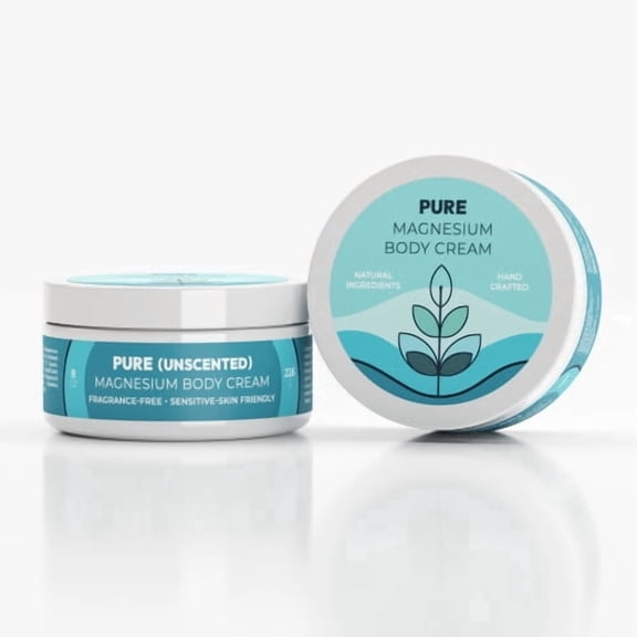 Midwest Sea Salt Company Pure Magnesium Body Cream  Unscented