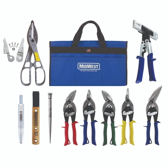 Midwest Tool Set Pouch Kit - 11 Piece Tool Set