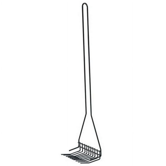 Midwest Waste Rake Pooper Scooper Black