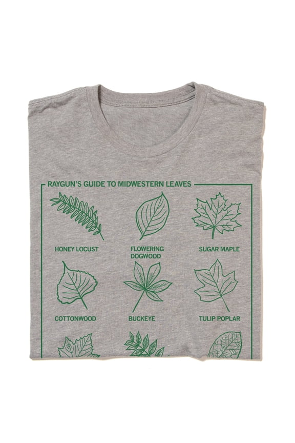 Midwestern Leaves Graphic Tee TShirt Gift