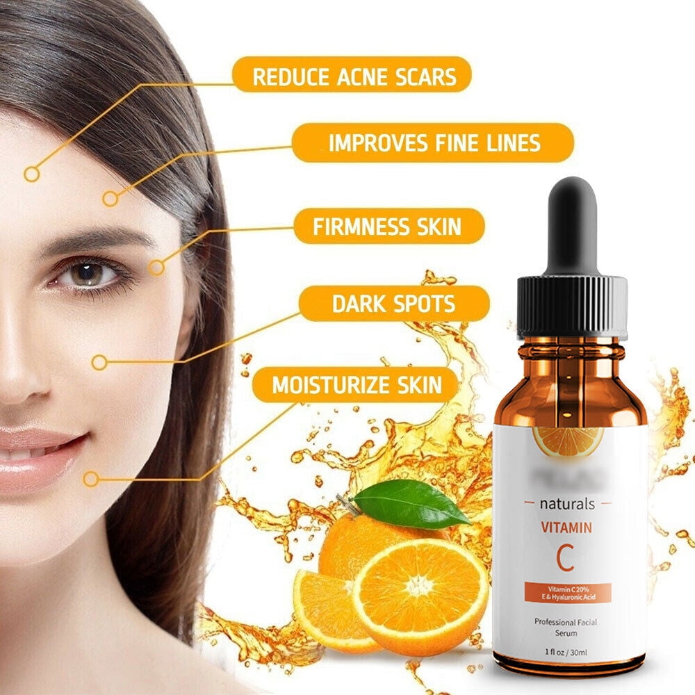 Mieauty Vitamin C Serum for Face with Hyaluronic Acid Retinol & Amino