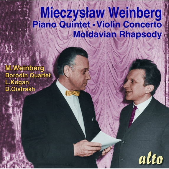 Mieczyslaw Weinberg - Weinberg Plays Weinberg: Piano Quintet /Moldavian Rhapsody / VC CON - Music & Performance - CD