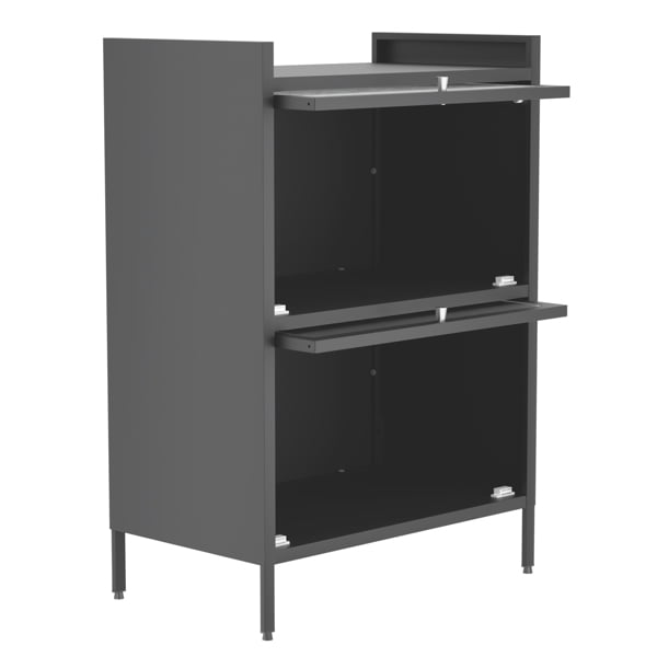 Miekor Bakers Rack with Rack Coffee Station Microwaves