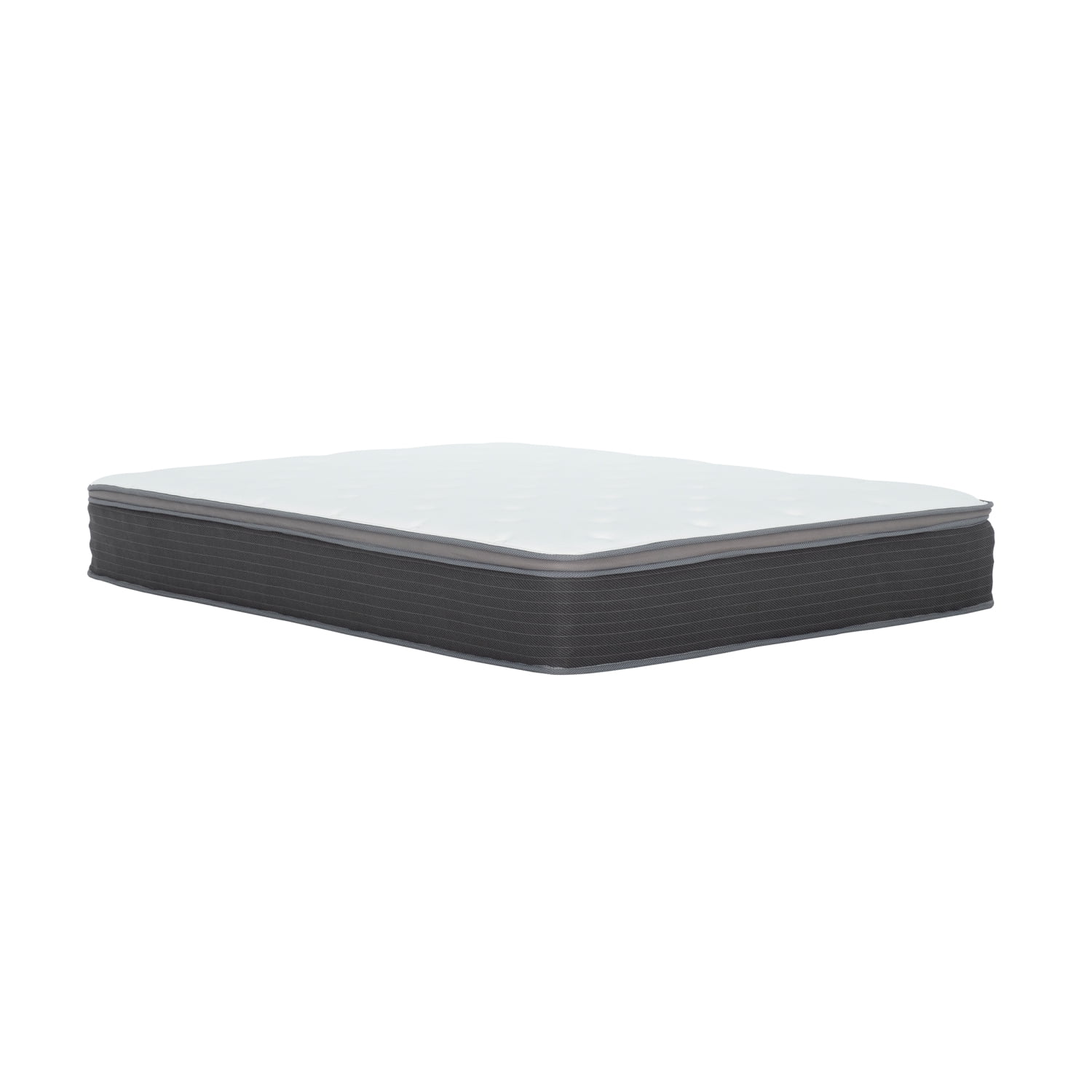 Miekor Furniture 12 in. Plush King Size Hybrid Mattress in a Box, Pocket Spring and Gel-Infused Memory Foam Mattress, Pressure Relief, Cooling Technology MK6266