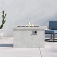 thumbnail image 1 of Miekor Furniture 24" H Concrete Propane/Natural Gas Outdoor Fire Pit Table 93134, 1 of 5