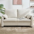 thumbnail image 1 of Miekor Furniture 800Lbs Down Filled Sofas, 60 Inch Minimalist Sofa, With Multiple Colors In The Living Room And Bedroom 76739, 1 of 16