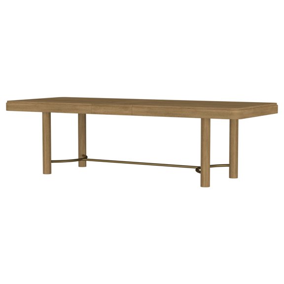Miekor Furniture Benson Sand Wash Extension Leaf Dining Table No9429