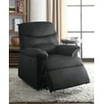thumbnail image 1 of Miekor Furniture Black Recliner With Pillow Top Arm 15434, 1 of 7