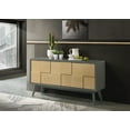 thumbnail image 1 of Miekor Furniture Blayde Light Gray & Natural Finish Server 46628, 1 of 6