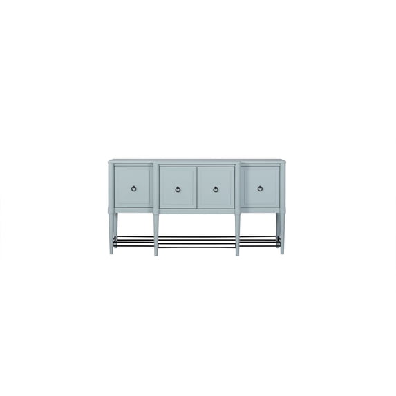 Miekor Furniture Breakfront Sideboard in a Ocean Finish 38865