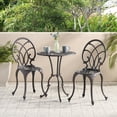 thumbnail image 1 of Miekor Furniture Charleston 3Pc Cast Bistro Set B5A4456, 1 of 9