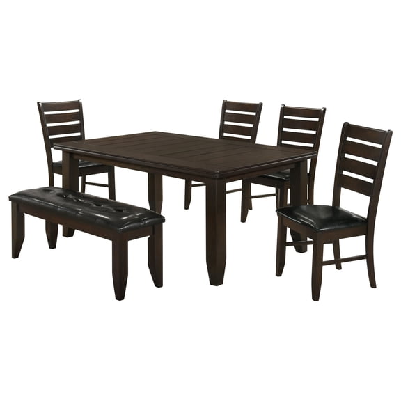 Miekor Furniture Cornish Cappuccino 6-piece Dining Set MK5525