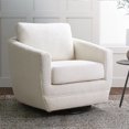 thumbnail image 1 of Miekor Furniture Gogh Swivel Chair In Cream Boucle 40298, 1 of 5