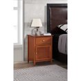 thumbnail image 1 of Miekor Furniture Izzy G1414-N-60 1 Drawer /1 Door Nightstand , Oak 12167, 1 of 4