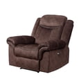 thumbnail image 1 of Miekor Furniture Jimny Domino Coffee Power Recliner 16005, 1 of 5