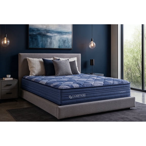Miekor Furniture LIGHT- 10" QUEEN HYBRID MATTRESS IN A BOX No.7385