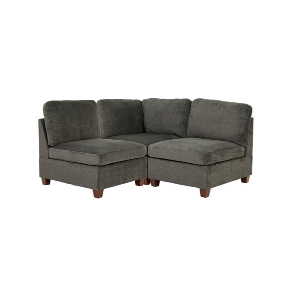 Miekor Furniture MODULAR SET - 3PC in Gray 30125