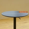 thumbnail image 1 of Miekor Furniture Movable Adjustable Bar Table Pub Table 360 Swivel Counter Bar Height Aluminum Star Base Movable for Stand Desk Bistro Table Dining Room Home Kitchen Table BS9135, 1 of 6