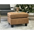 thumbnail image 1 of Miekor Furniture Sierra Faux Leather Ottoman 76942, 1 of 5