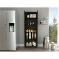 thumbnail image 1 of Miekor Furniture Storage Cabinet Pipestone, Five Shelves, Carbon Espresso / Black Wengue Finish 122866, 1 of 5
