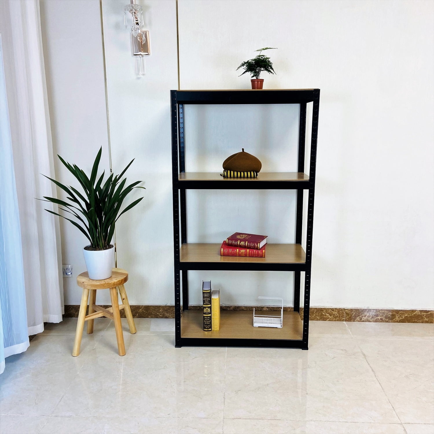 Miekor Furniture Storage Rack Shelving Unit Storage Shelf Steel Garage ...