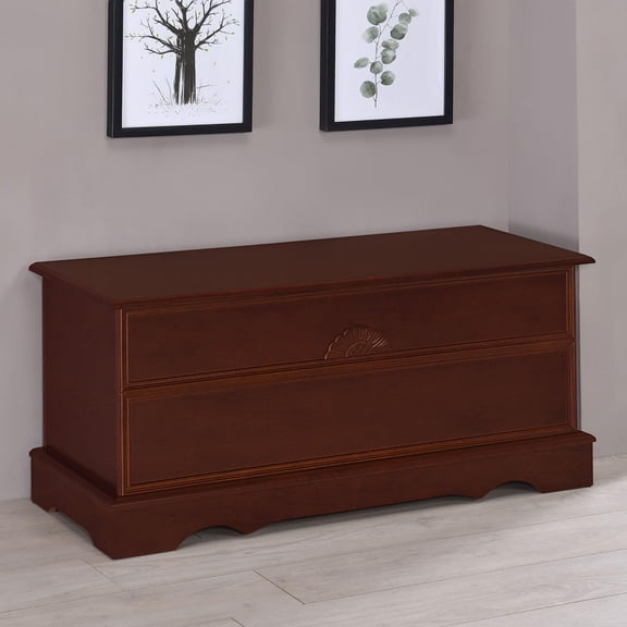 Miekor Furniture Warm Brown Rectangular Cedar Chest B5A1854