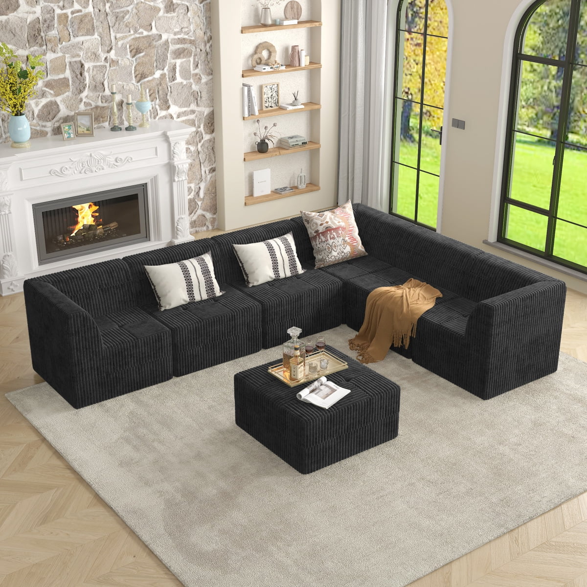 Curated visual reference: Fresh Look at Miekor L Shape Modular Sectional Sofa DIY Compressed Sectional Sofa