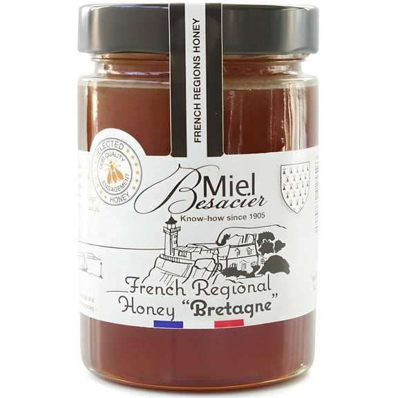 Miel Besacier Bretagne Honey French Regional Edition 400g/ 14.11oz