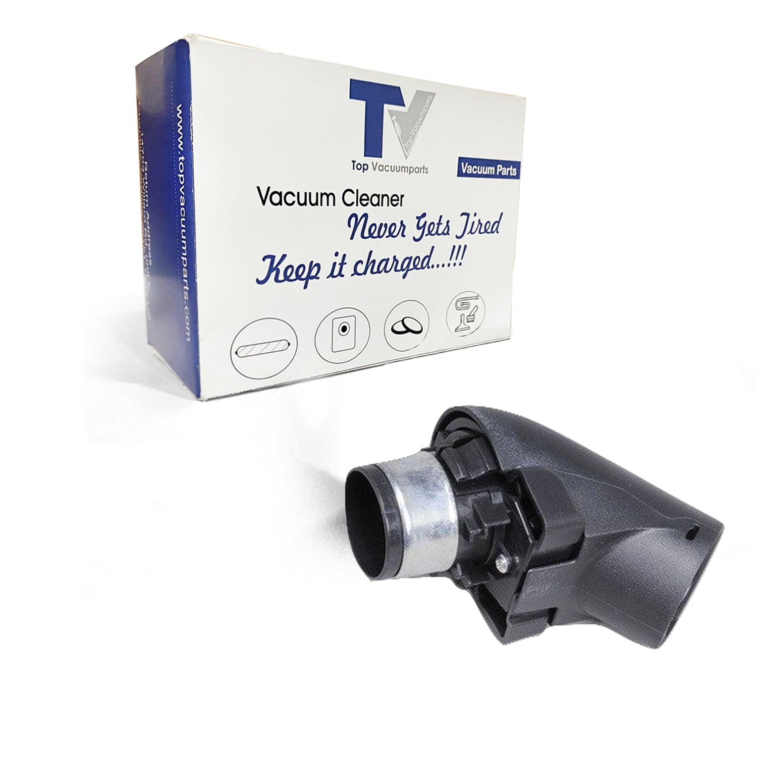 Miele 54130007 S300, S400 Canister Vacuum Hose Machine End Attachment