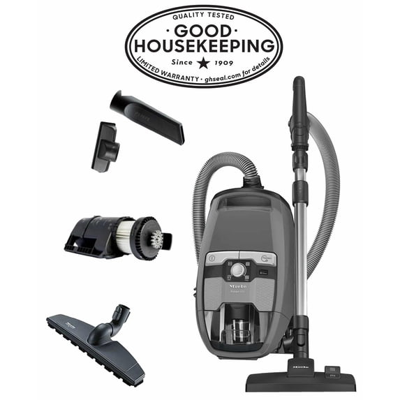 Miele Blizzard CX1 Pure Suction Power-Line Canister Bagless Vacuum Cleaner (Graphite Gray)