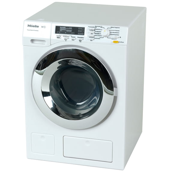 Miele: Washing Machine - Kids Pretend Play Cleaning Toy, Battery & Hand Powered Crank, Washing Machine Sounds, Realistic Functions, Drum Fills & Runs Water, Ages 3+