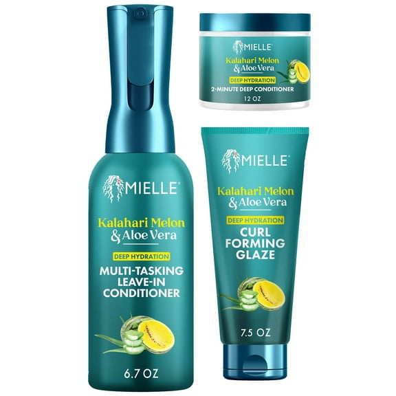 Mielle Kalahari Melon "5 Days of Moisture" Set