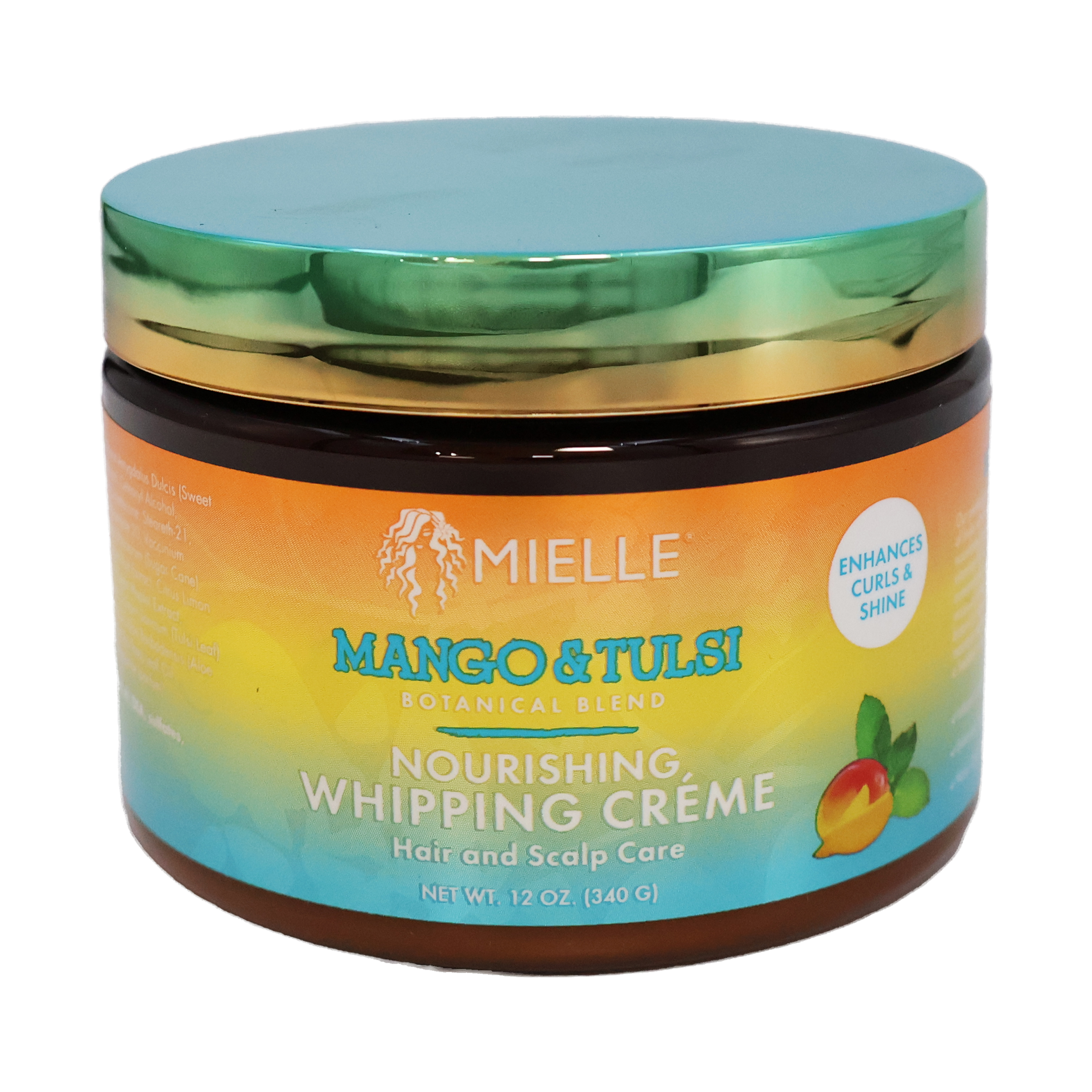 Mielle Mango and Tulsi Nourishing Whipping Creme, 12 Oz.