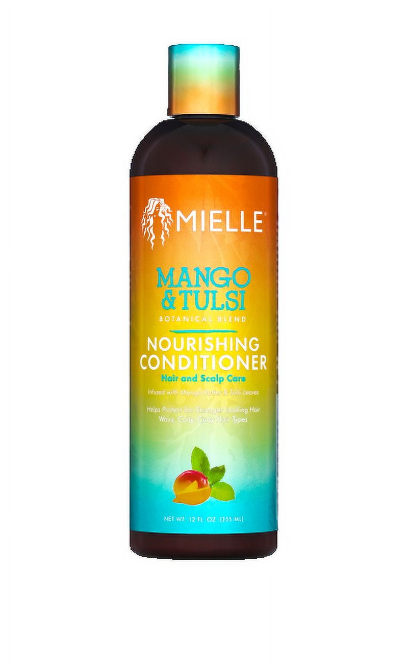 Mielle Organics Mango & Tulsi Nourishing Conditioner 12 oz, All Hair Type 