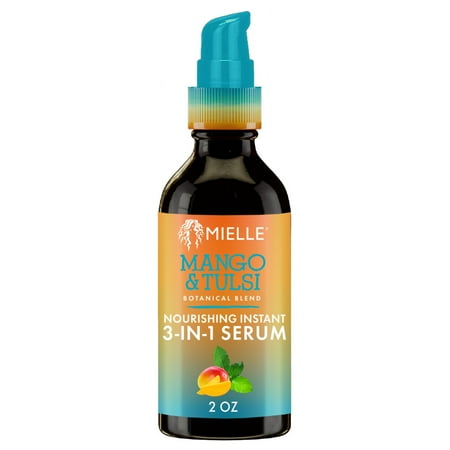 Mielle Organics Mango & Tulsi Nourishing Instant 3-N-1 Serum 2oz, All Hair Types